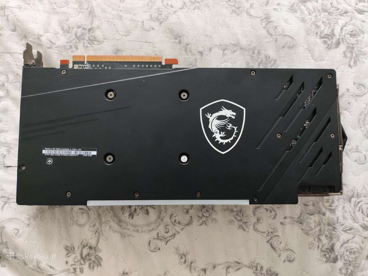 Msi Rx 6800 Gaming X Trio - nuotraukos Nr. 3