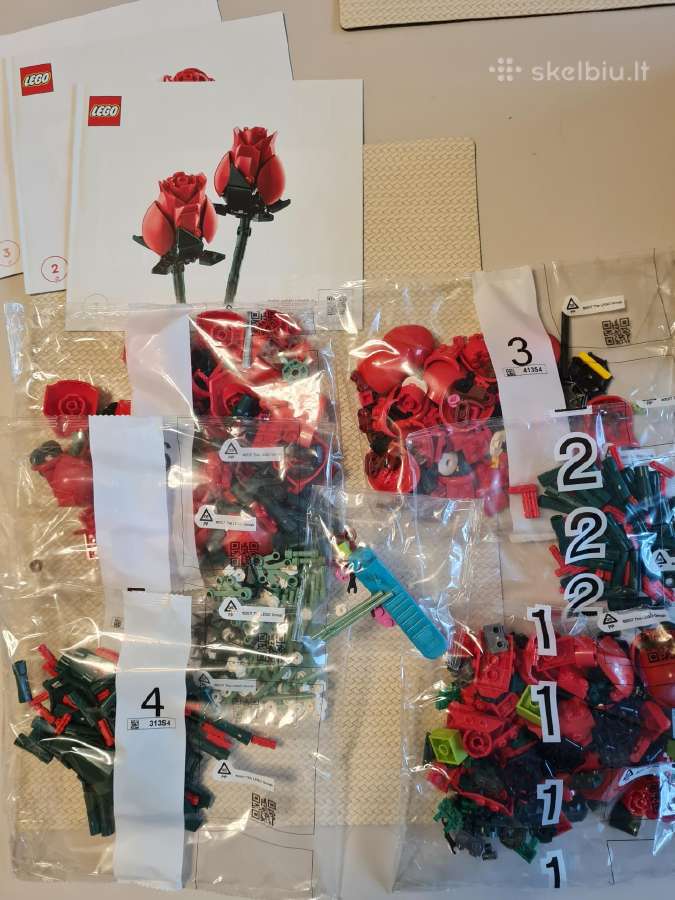 Lego Bouquet of roses 10328 - nuotraukos Nr. 3