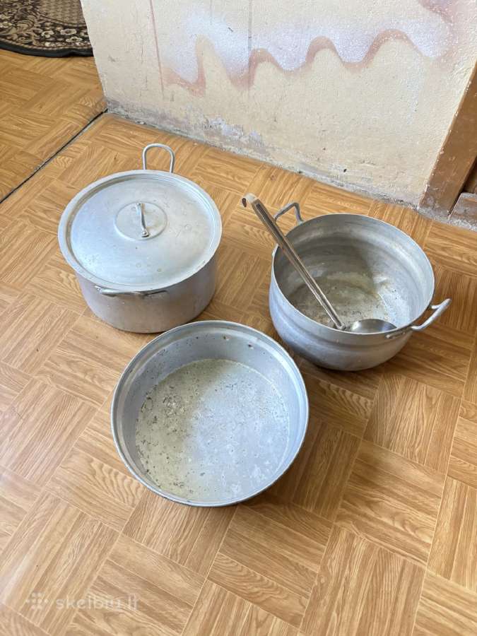 Parduodami aliuminio puodai - nuotraukos Nr. 4