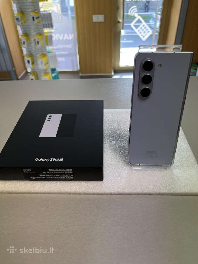 Parduodu idealios būklės samsung Z fold 5, 256gb - nuotraukos Nr. 2