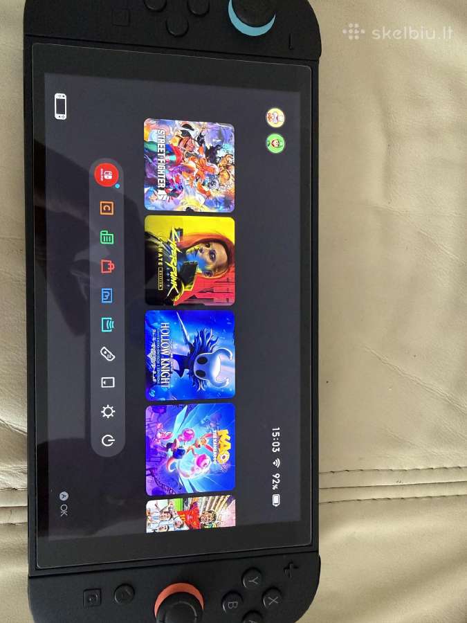 Nintendo Switch 2 su Zelda Botw, Cyberpunk + 6game - nuotraukos Nr. 2