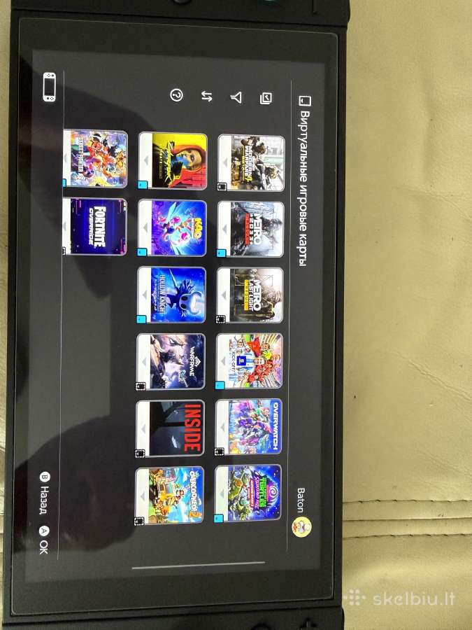 Nintendo Switch 2 su Zelda Botw, Cyberpunk + 6game - nuotraukos Nr. 3