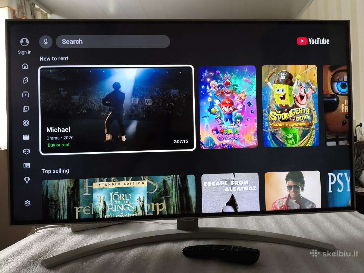 LG 43" 109cm Smart 4k Nanocell - nuotraukos Nr. 17