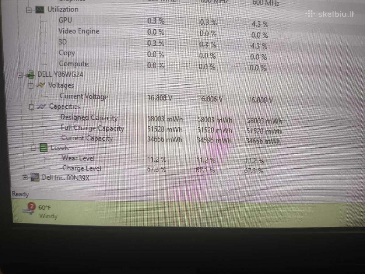 Latitude 7440 Ips Ts i5-1245u 16/512gb 11% Usa Kb - nuotraukos Nr. 6