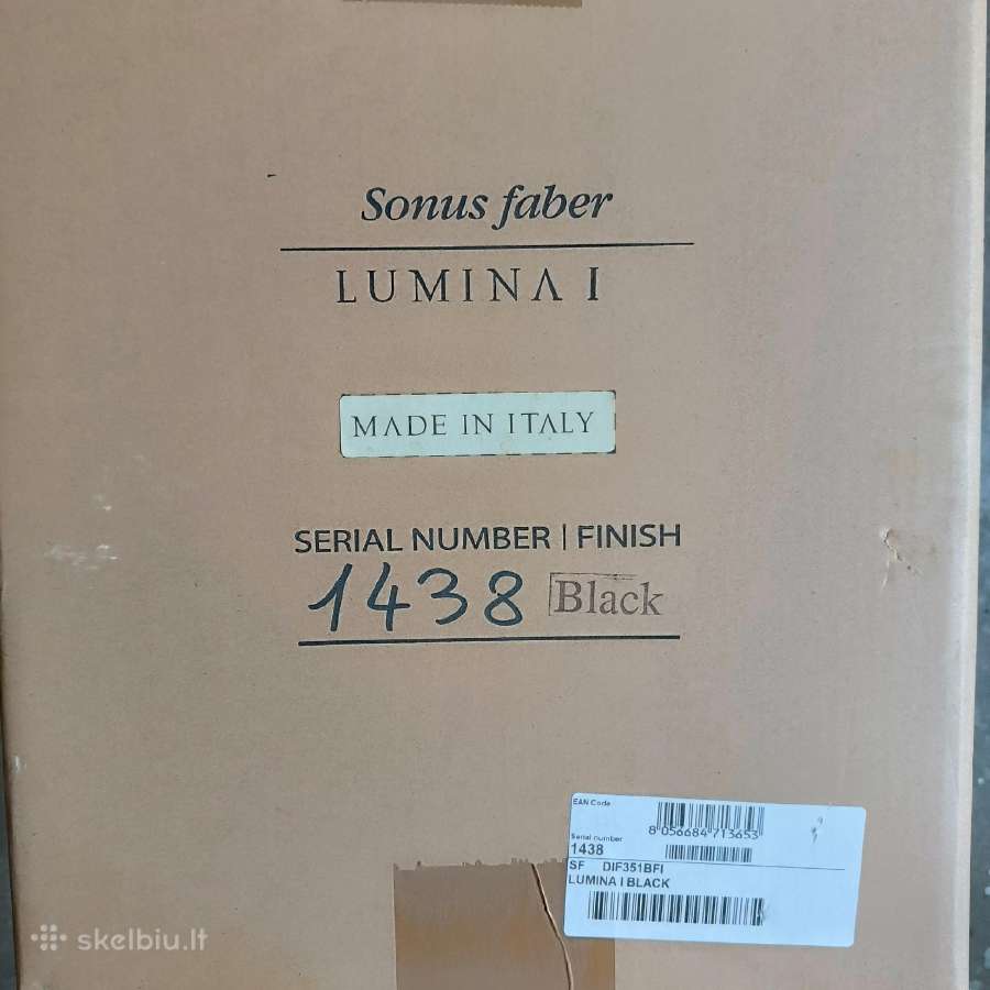Lentyninės kolonėlės Sonus Faber Lumina I - nuotraukos Nr. 7