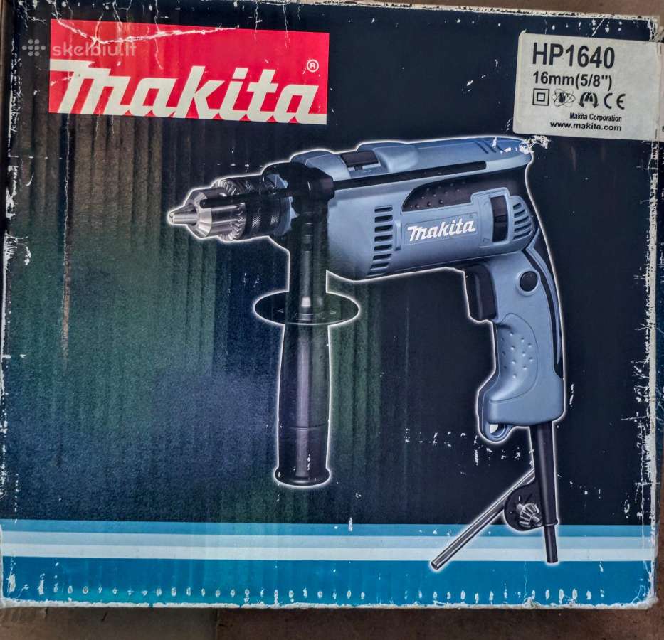 Makita Hp1640 Mažai naudota - nuotraukos Nr. 2
