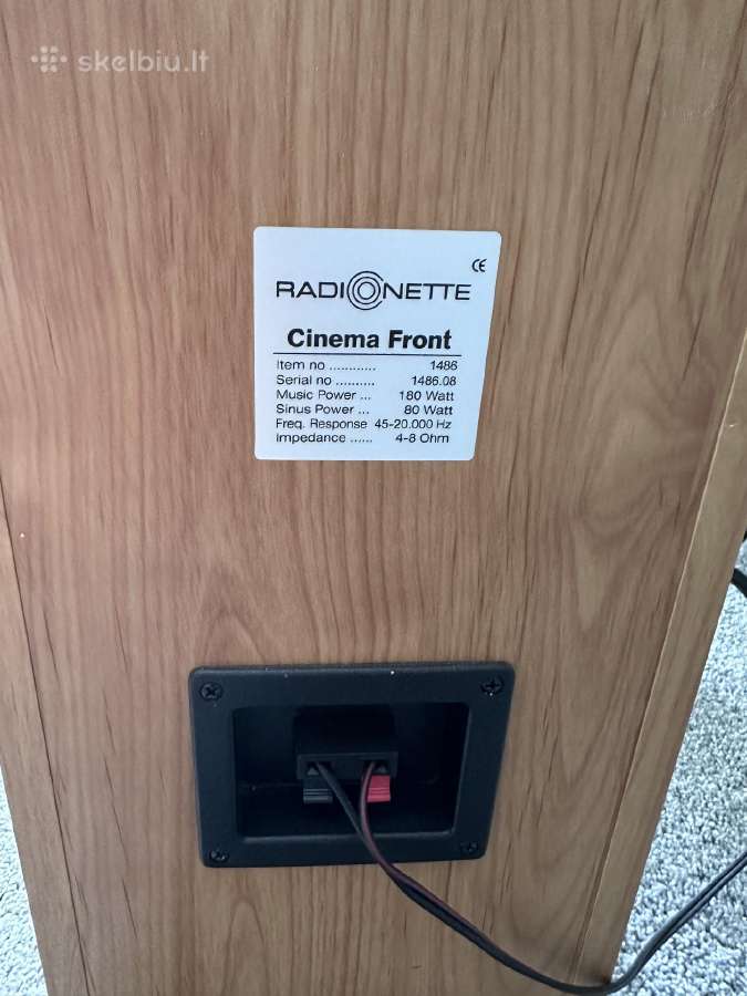 Vintażinis radijas-magnetafonas Radionette - nuotraukos Nr. 3