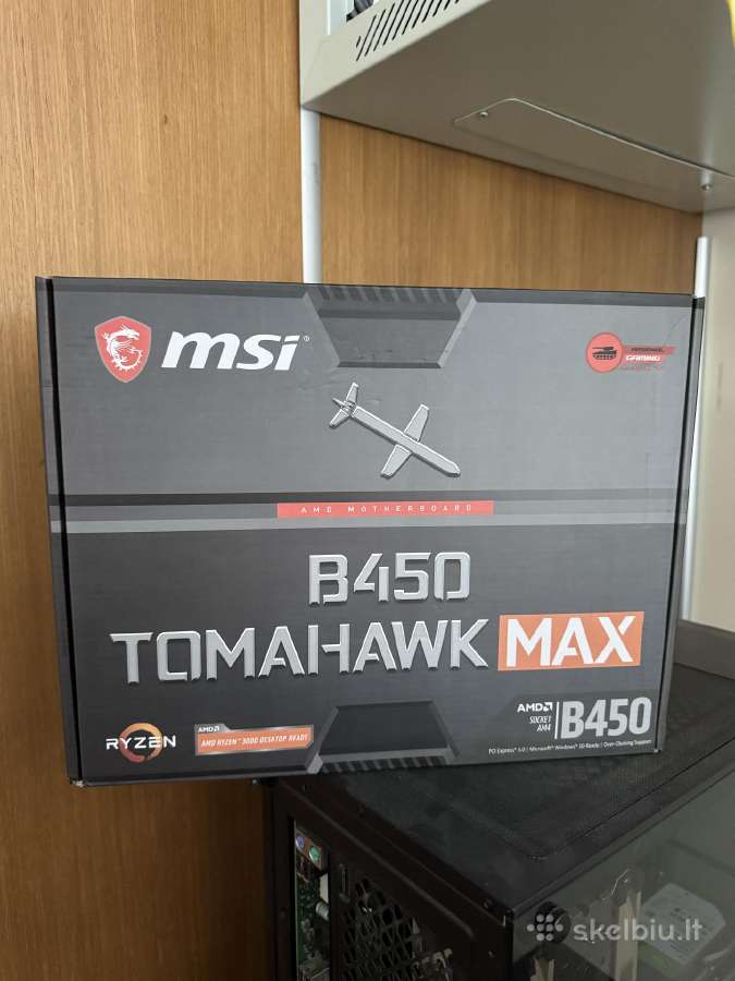 5800x + Tomahawk B450 Komplektas, Pc - nuotraukos Nr. 7