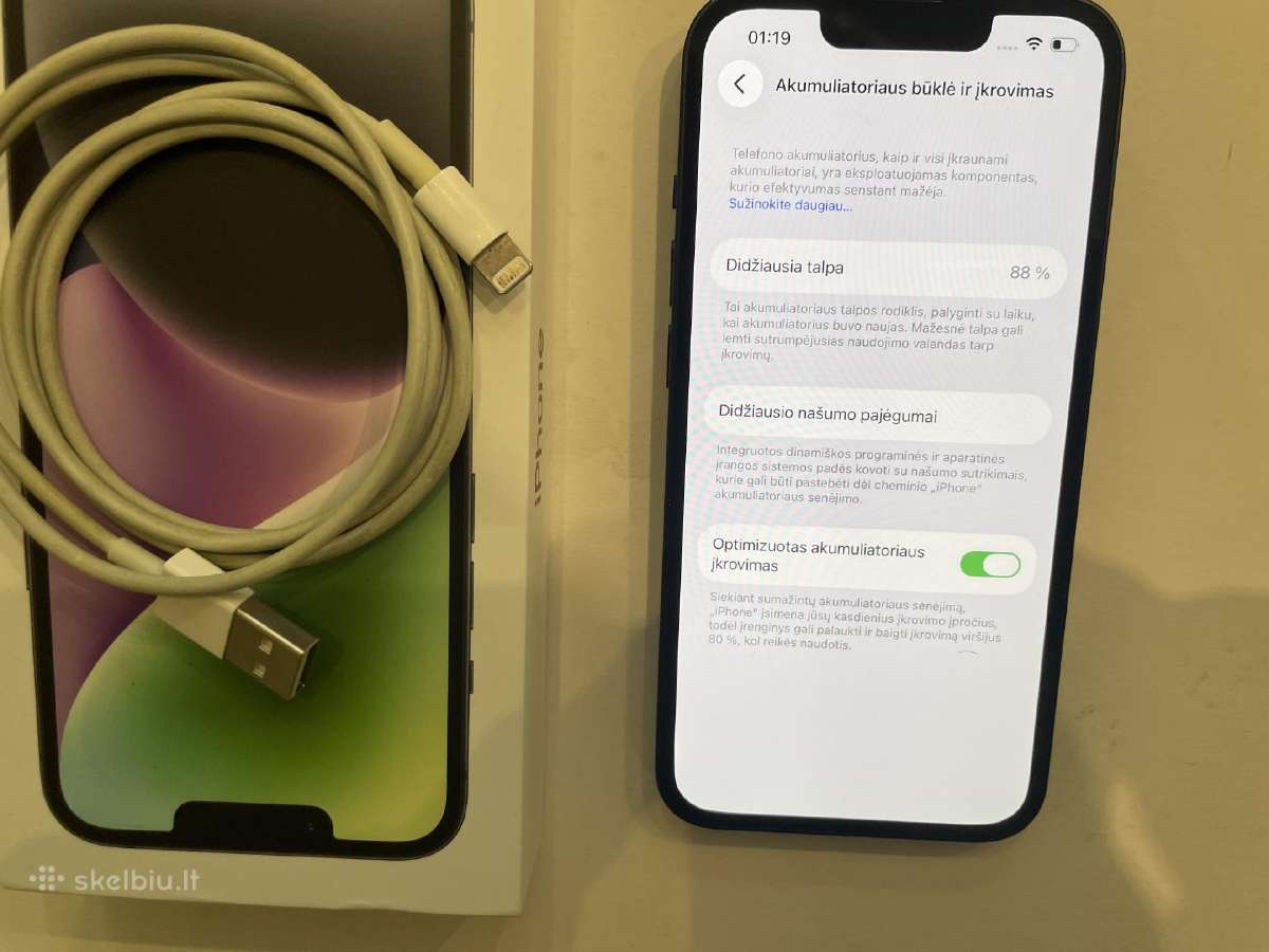 iPhone 14 128gb - nuotraukos Nr. 2