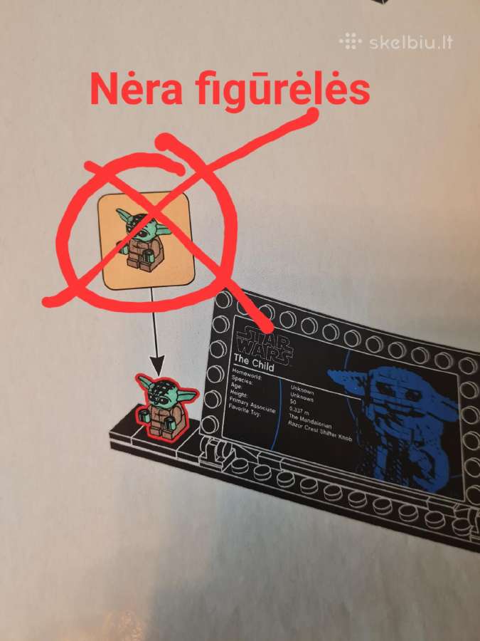 Lego 75318 Baby yoda the child - nuotraukos Nr. 4
