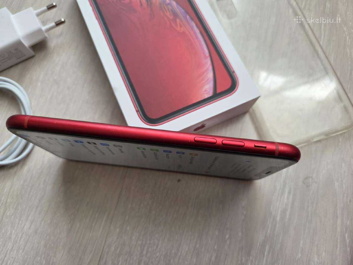 iPhone Xr 64gb, baterija 93 %, tvarkingas - nuotraukos Nr. 4