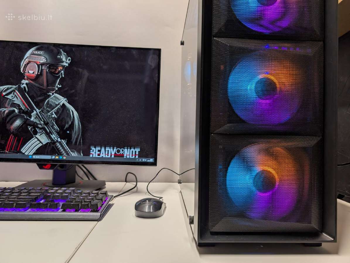 Žaidimų-mokslų Pc komplektas I5 6600k,16gb,1060 - nuotraukos Nr. 4