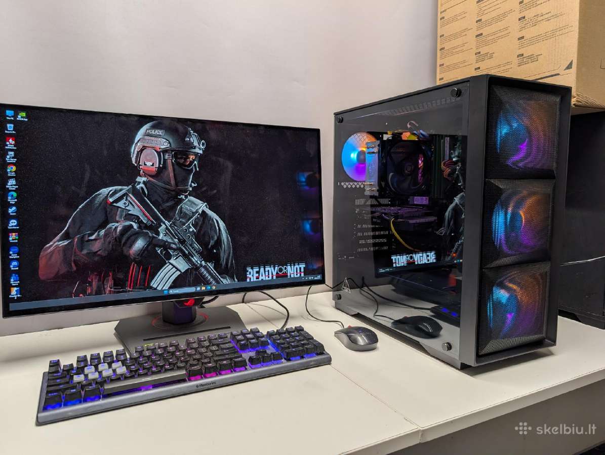 Žaidimų-mokslų Pc komplektas I5 6600k,16gb,1060 - nuotraukos Nr. 5