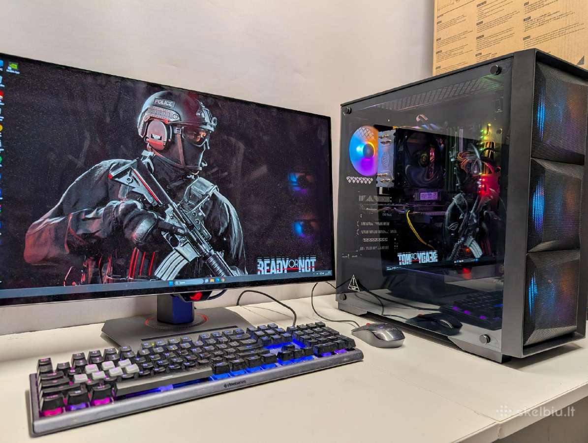 Žaidimų-mokslų Pc komplektas I5 6600k,16gb,1060 - nuotraukos Nr. 7