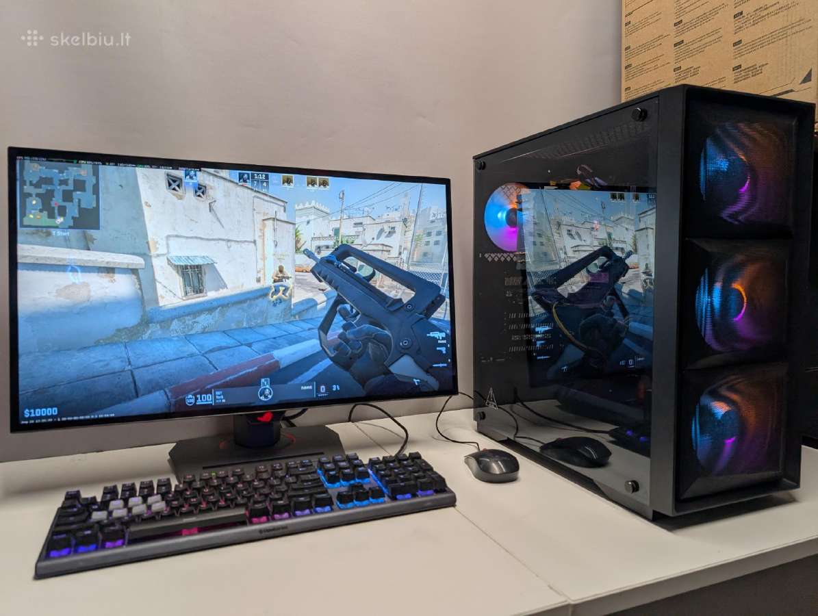 Žaidimų-mokslų Pc komplektas I5 6600k,16gb,1060 - nuotraukos Nr. 9