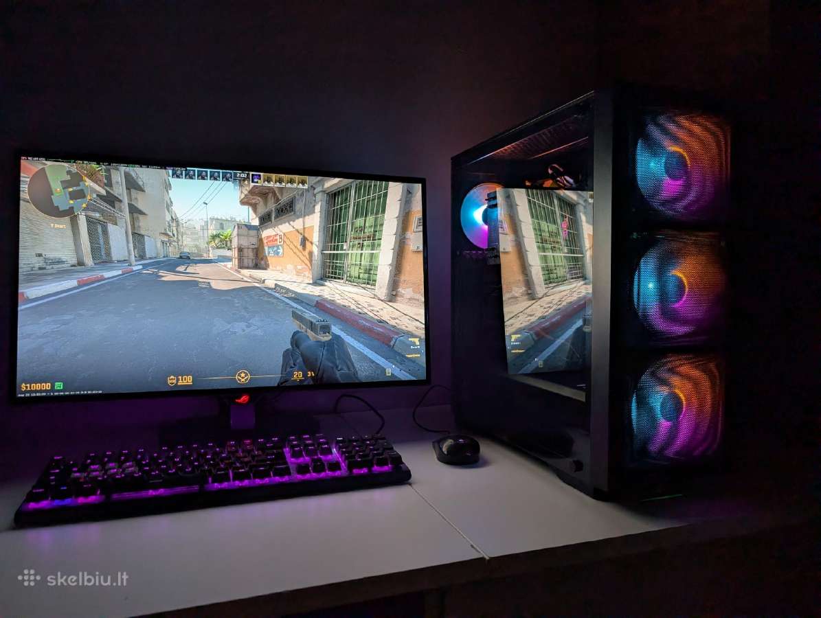 Žaidimų-mokslų Pc komplektas I5 6600k,16gb,1060 - nuotraukos Nr. 10