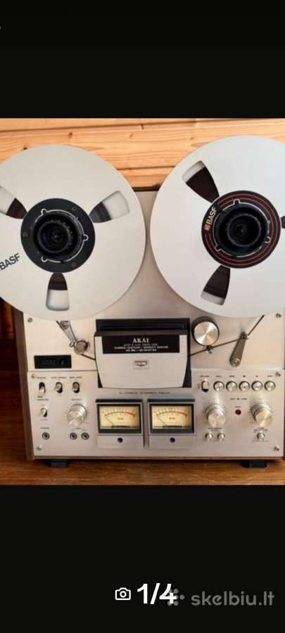 Juostiniai magnetofonai akai ir revox - nuotraukos Nr. 3