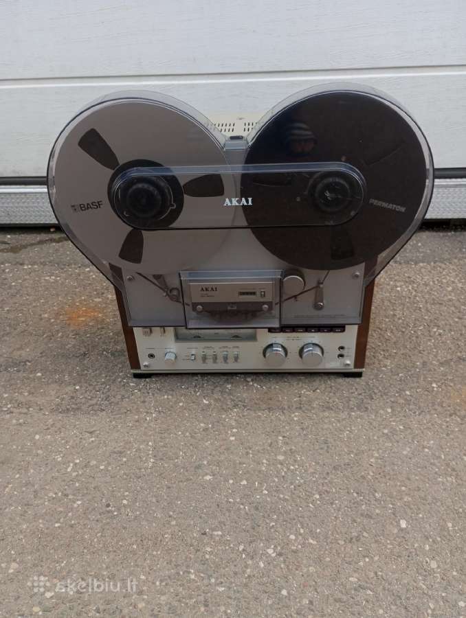 Juostiniai magnetofonai akai ir revox - nuotraukos Nr. 6