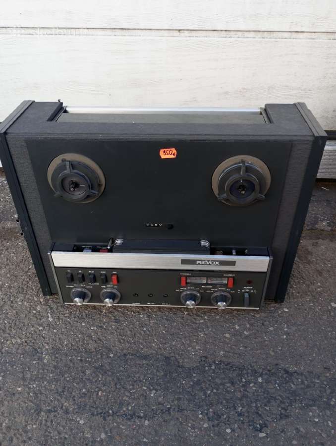 Juostiniai magnetofonai akai ir revox - nuotraukos Nr. 9
