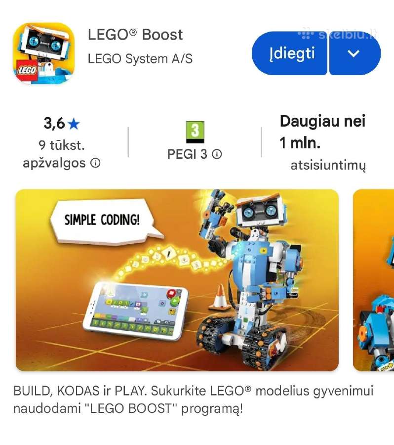 Lego Boost 17101 - nuotraukos Nr. 7
