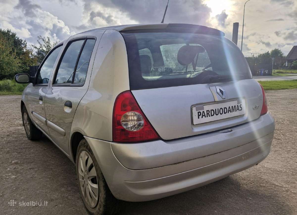 Renault Clio 2005 su Ta galiojančia 2 metus - nuotraukos Nr. 5