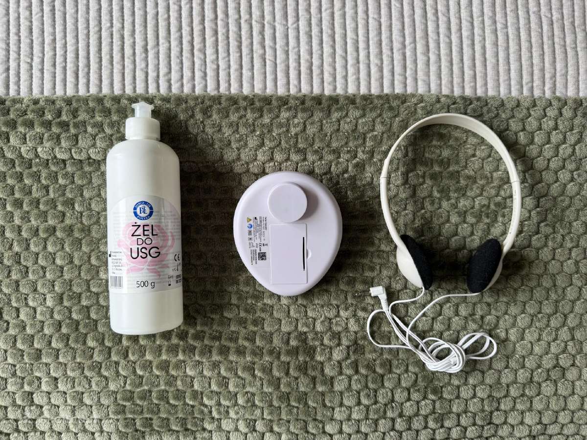 Angelsounds Jpd-100s vaisiaus dopleris + Usg gel - nuotraukos Nr. 4