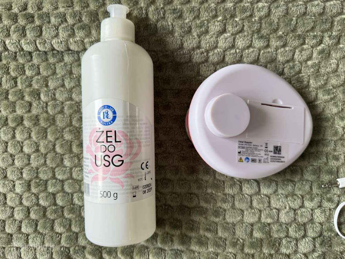 Angelsounds Jpd-100s vaisiaus dopleris + Usg gel - nuotraukos Nr. 7