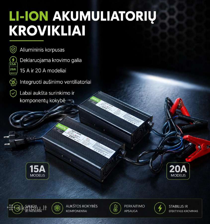 Pigiai licio akumuliatoriai - nuotraukos Nr. 2
