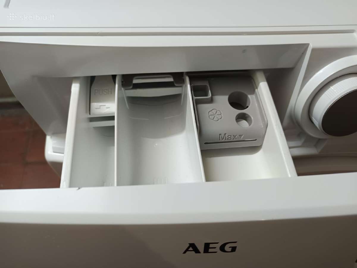 Aeg 8 kg 1600' su džiovintuvu ir garantija - nuotraukos Nr. 5