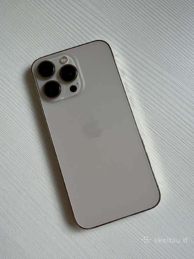 iPhone 13 pro, Gold, 256 GB - nuotraukos Nr. 3