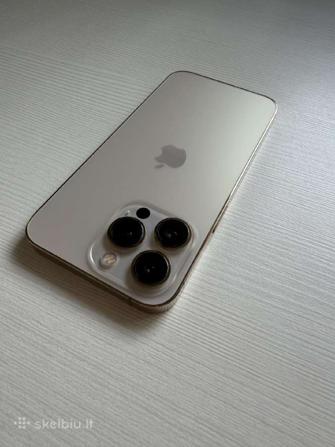 iPhone 13 pro, Gold, 256 GB - nuotraukos Nr. 4