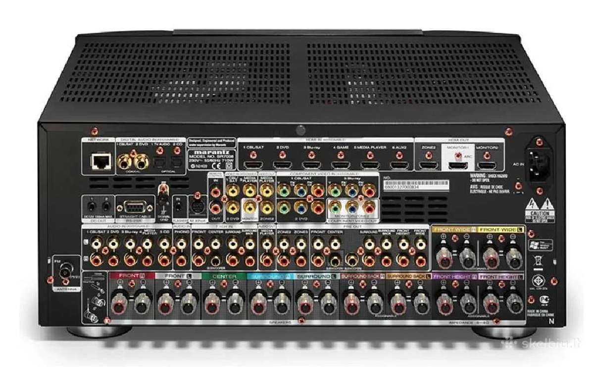 Marantz Sr7008 aukštos klasės stiprintuvas - nuotraukos Nr. 2