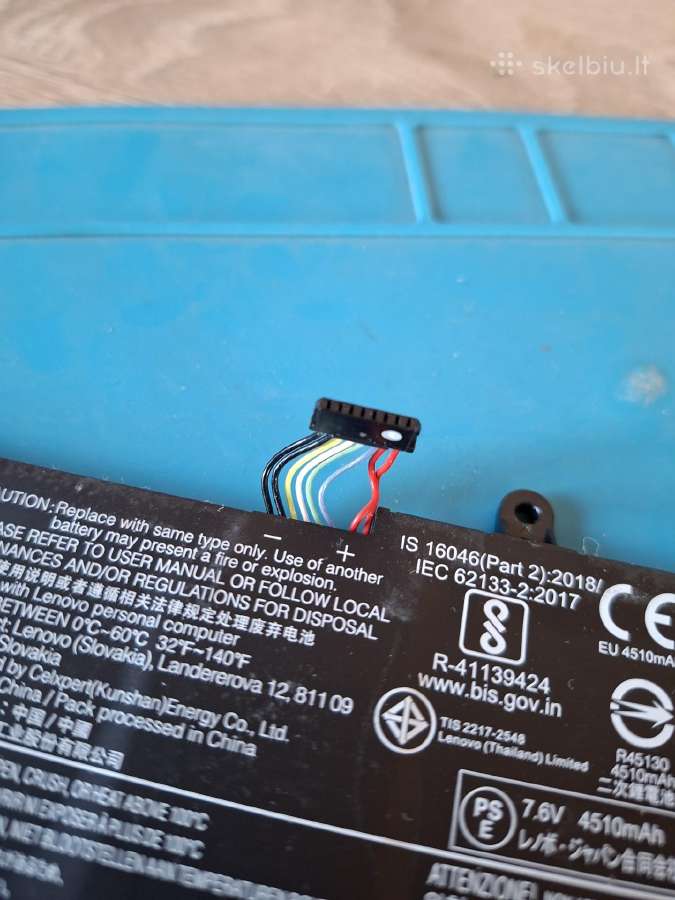 Lenovo Ideapad 3 15iil05 baterija - nuotraukos Nr. 2