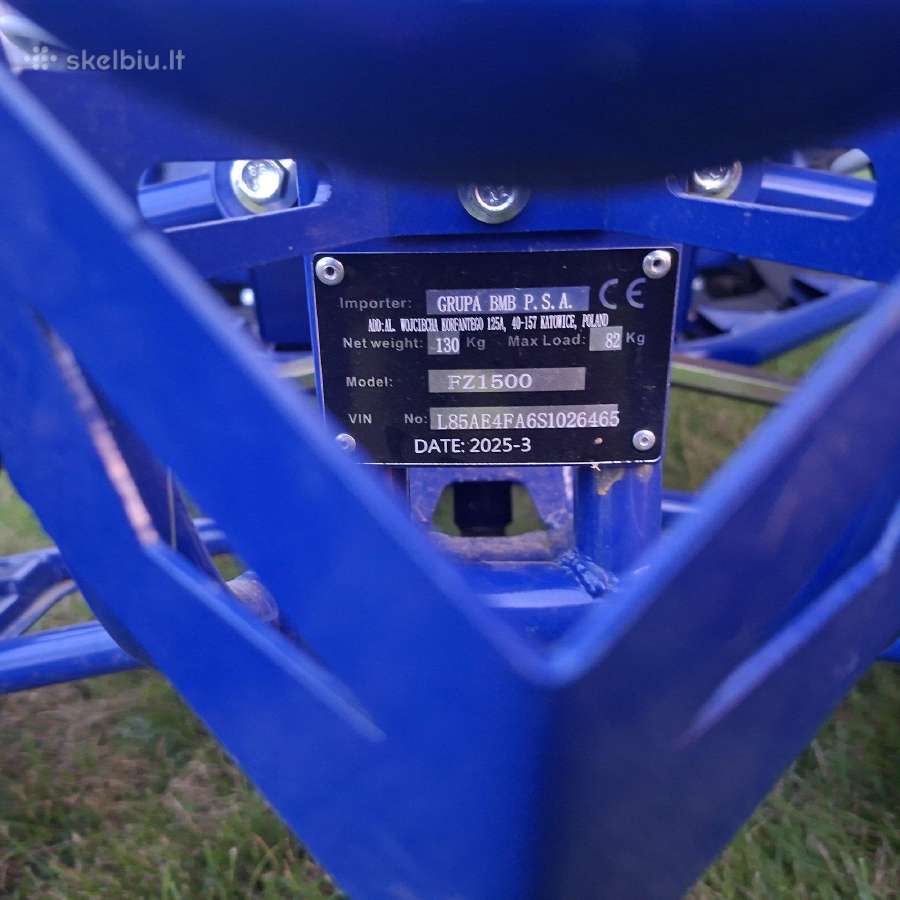 Elektrinis keturratis Barton Volt 1500w - nuotraukos Nr. 10