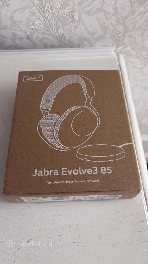 Jabra Evolve3 85 ausinės su charging pad - nuotraukos Nr. 3