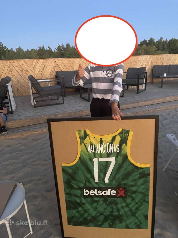 Originalūs Jono Valančiūno marškinėliai – 240 € - nuotraukos Nr. 2