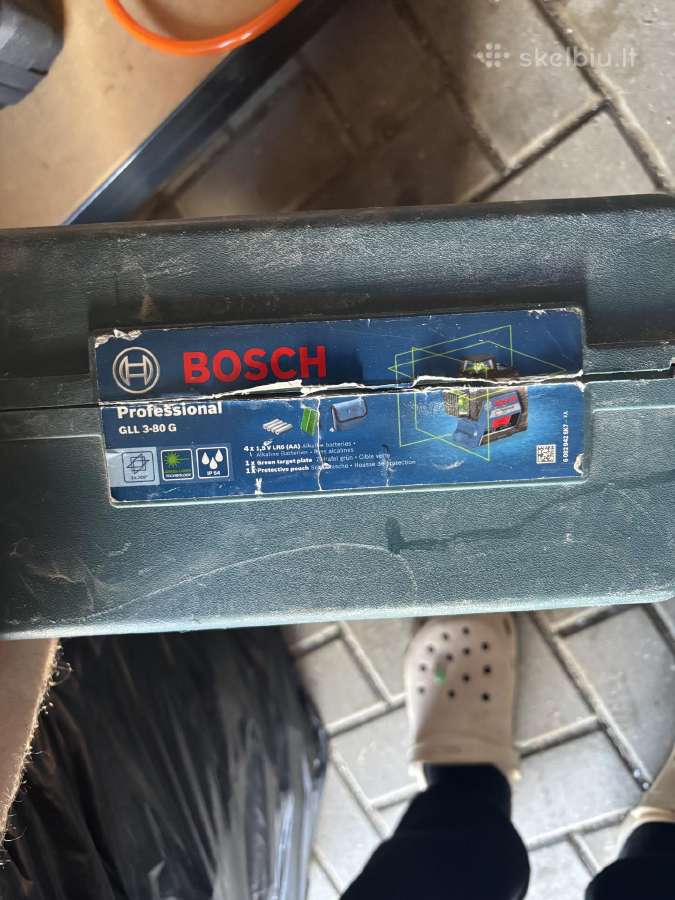 Boch lazeris Gll 3-80g žalios linijos - nuotraukos Nr. 4