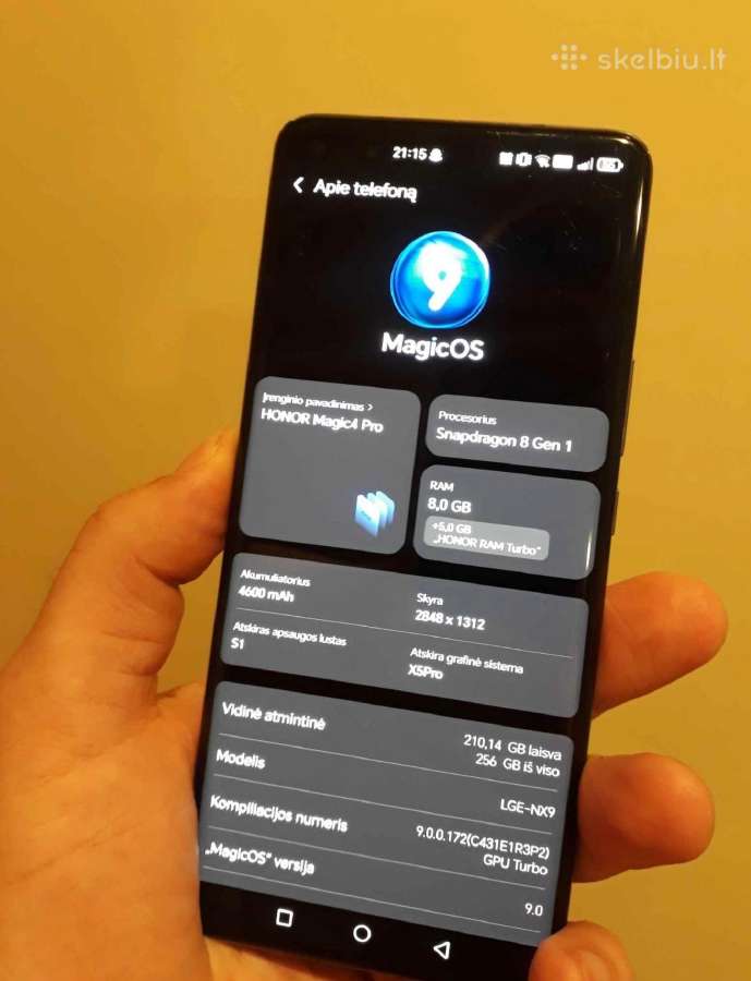 Honor magic 4 pro - nuotraukos Nr. 2