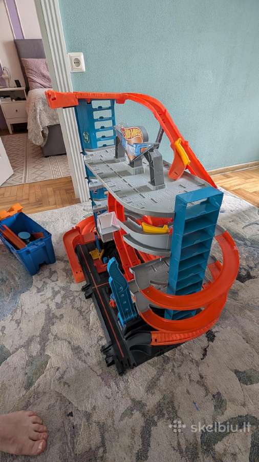 Hot Wheels garažas. Veikiantis - nuotraukos Nr. 4