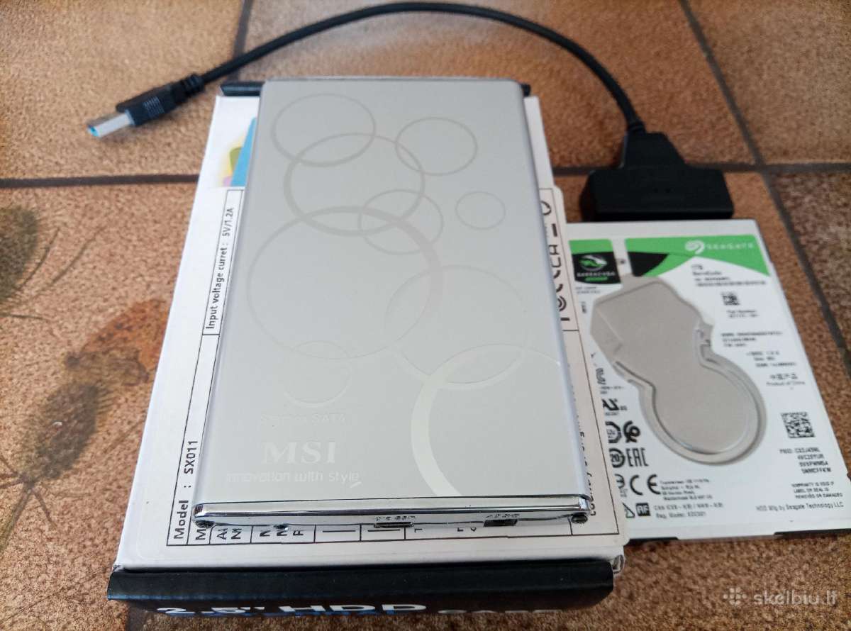 HDD seagate 1t - nuotraukos Nr. 4