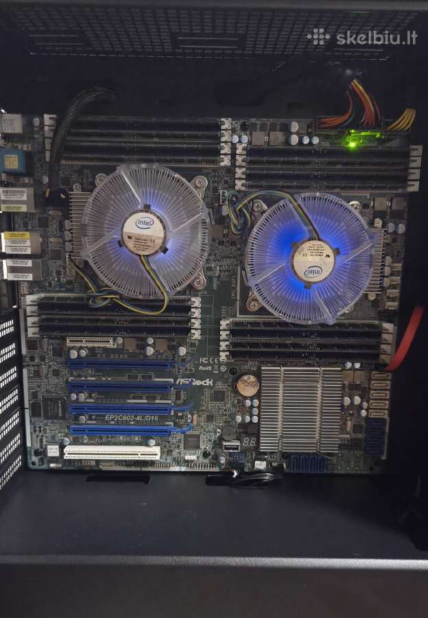 X9dai+ 2xe5-2690v2 + 128gb RAM Ddr3 Ecc - nuotraukos Nr. 24