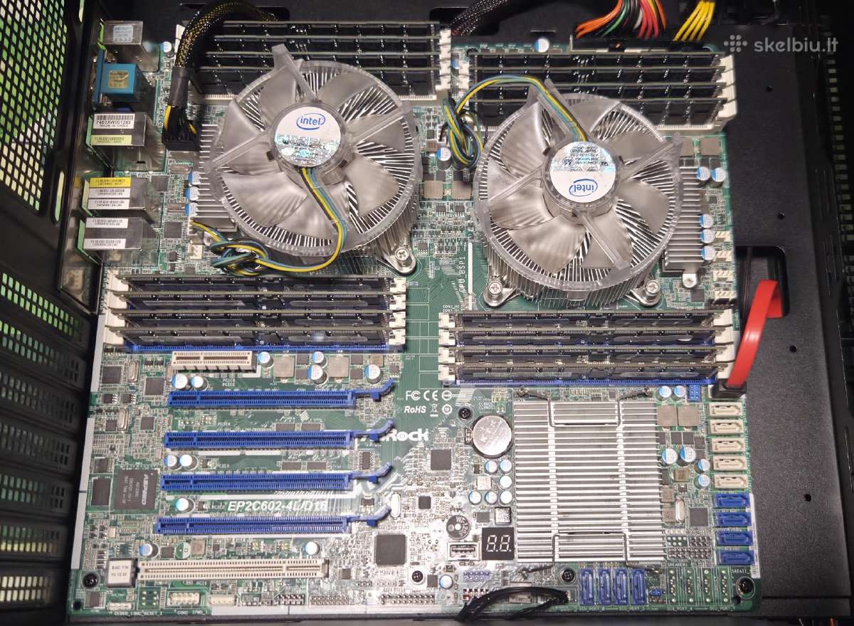X9dai+ 2xe5-2690v2 + 128gb RAM Ddr3 Ecc - nuotraukos Nr. 26