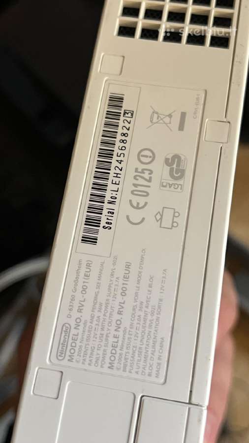 Nintendo Wii Konsole - nuotraukos Nr. 3