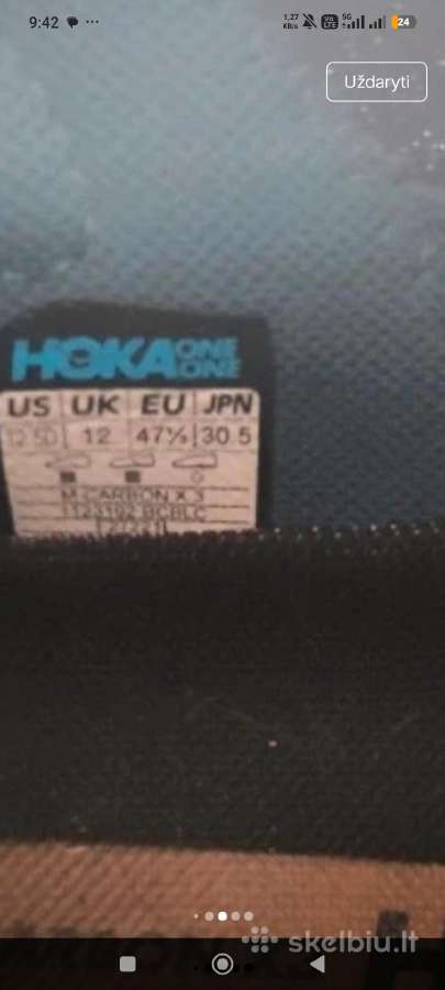 Hoka Carbon X3– greičiui - nuotraukos Nr. 7