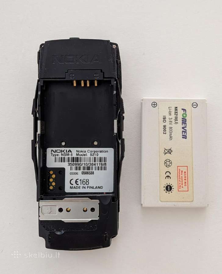 Mobilus telefonas Nokia 5210 be korpuso - nuotraukos Nr. 5