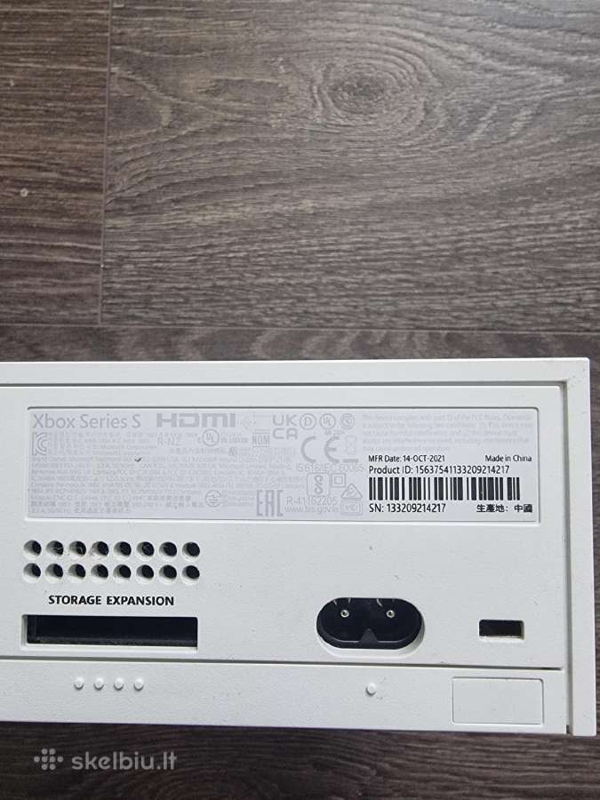 Žaidimų konsolė Microsoft Xbox S 512gb - nuotraukos Nr. 6