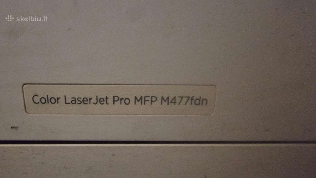 Hp Color Laserjet Pro Mfp M477fdn - nuotraukos Nr. 2