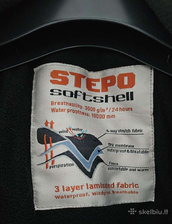 Striukė specapranga Stepo Softshell Dydis XL - nuotraukos Nr. 5