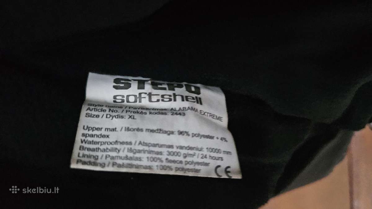 Striukė specapranga Stepo Softshell Dydis XL - nuotraukos Nr. 6