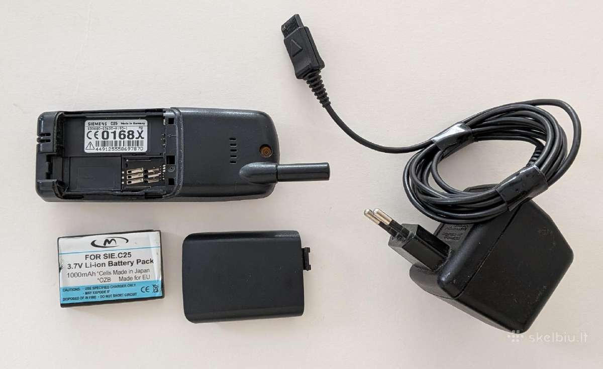 Mobilus telefonas Siemens C25 - nuotraukos Nr. 3